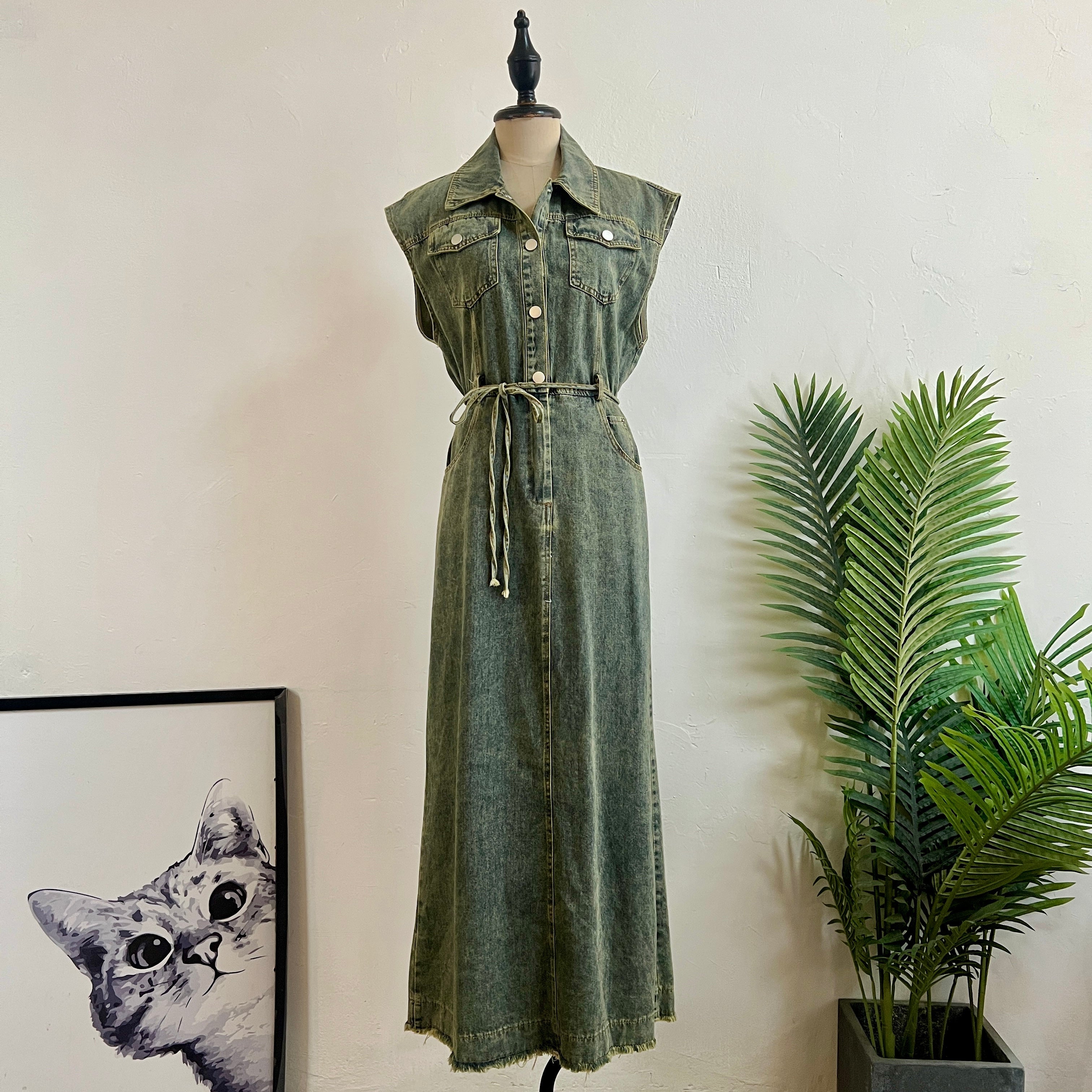 250189 - Denim Dress (20% Off)