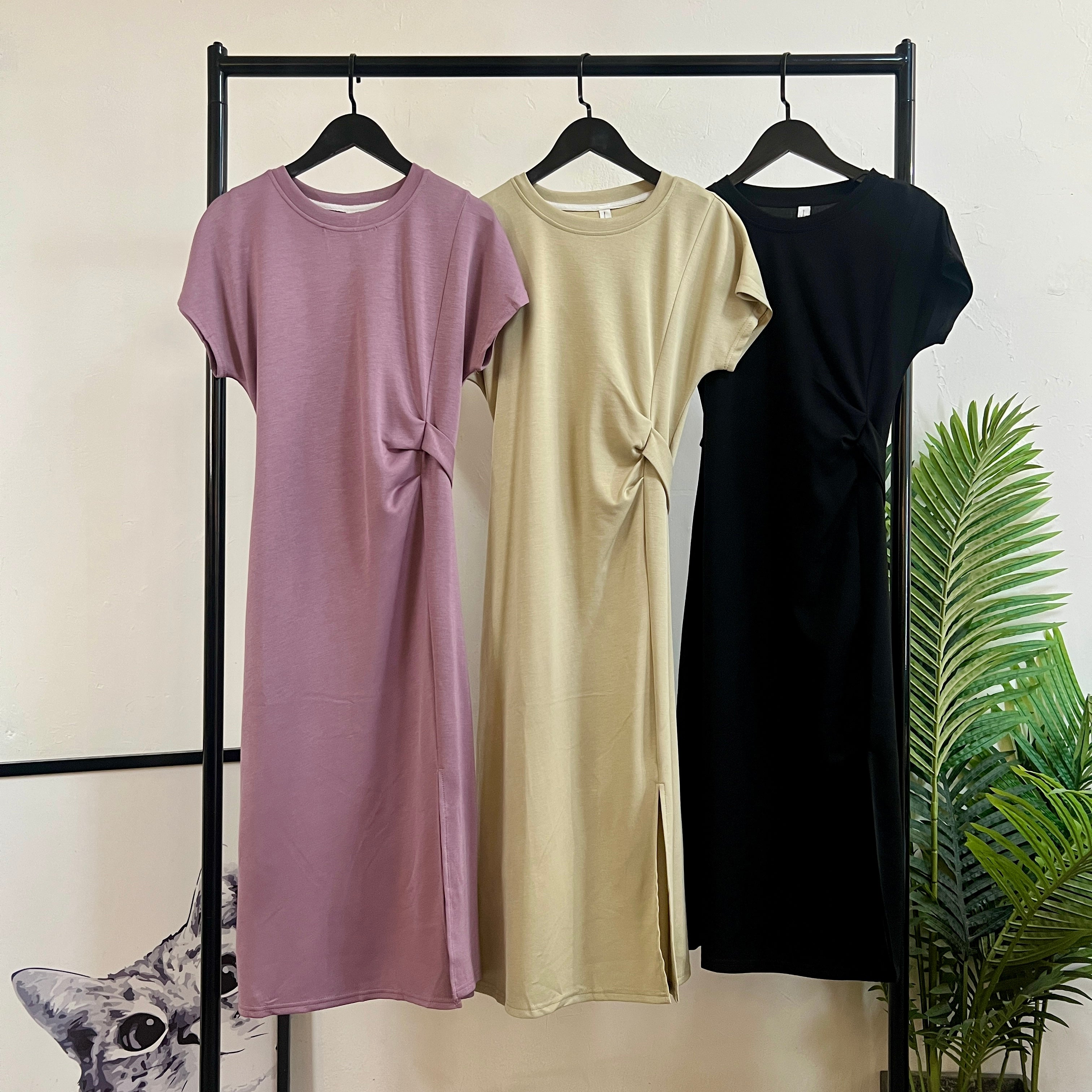 250156 - Slim Cut Dress (20% Off)