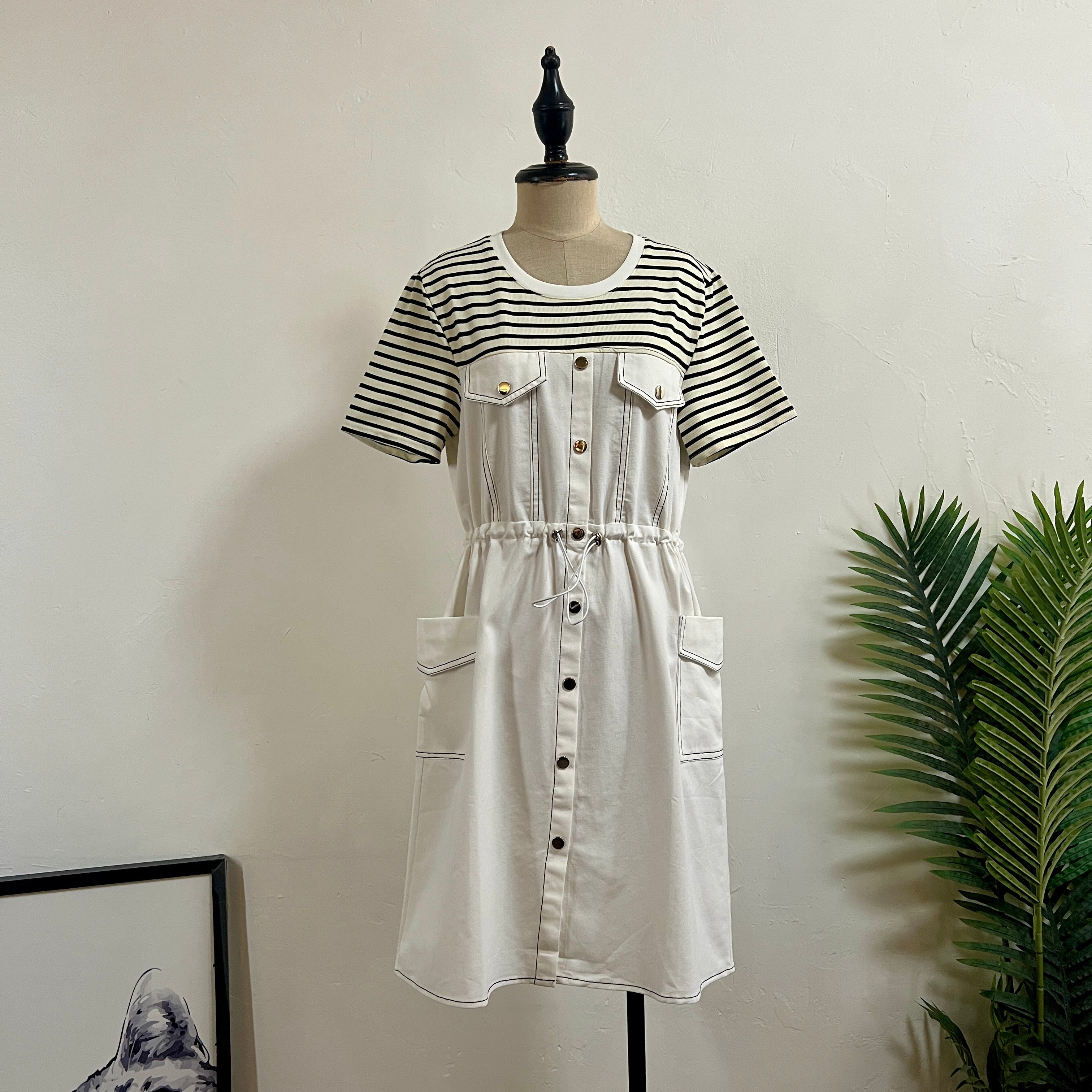 250242 - Patchwork Dress (❤️ Hot Item ❤️)