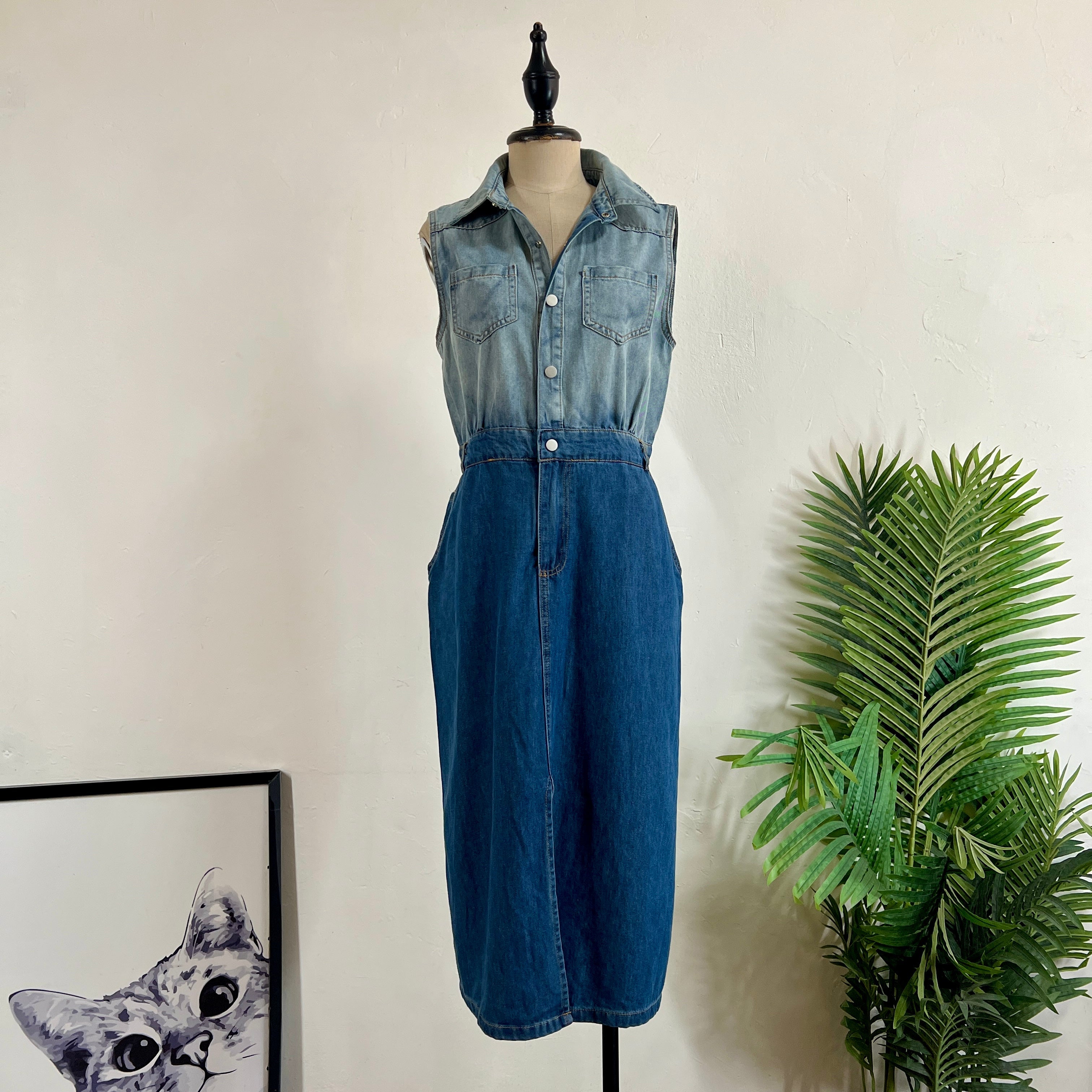250457 - Denim Dress (20% Off)