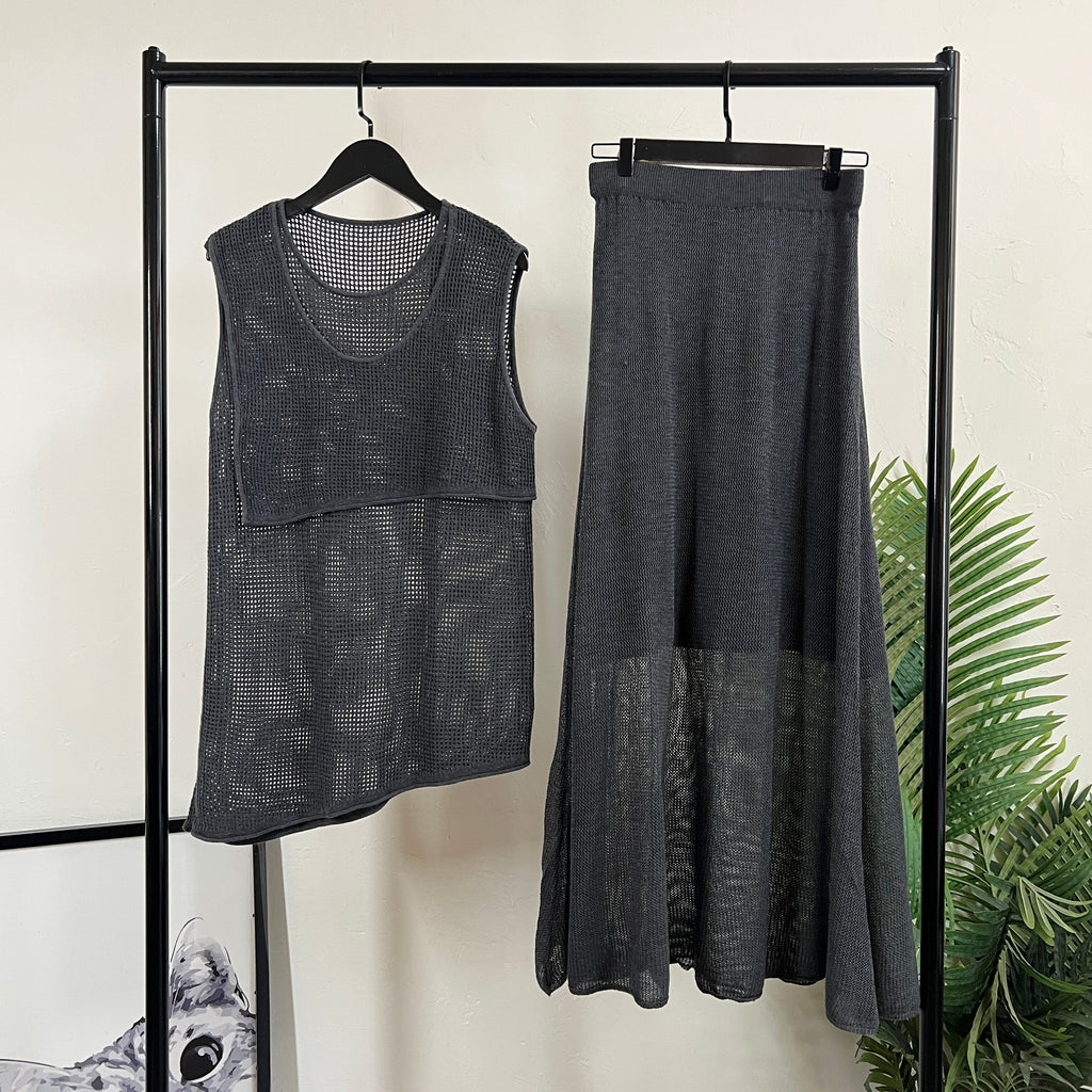 250497 - Top + Skirt Set