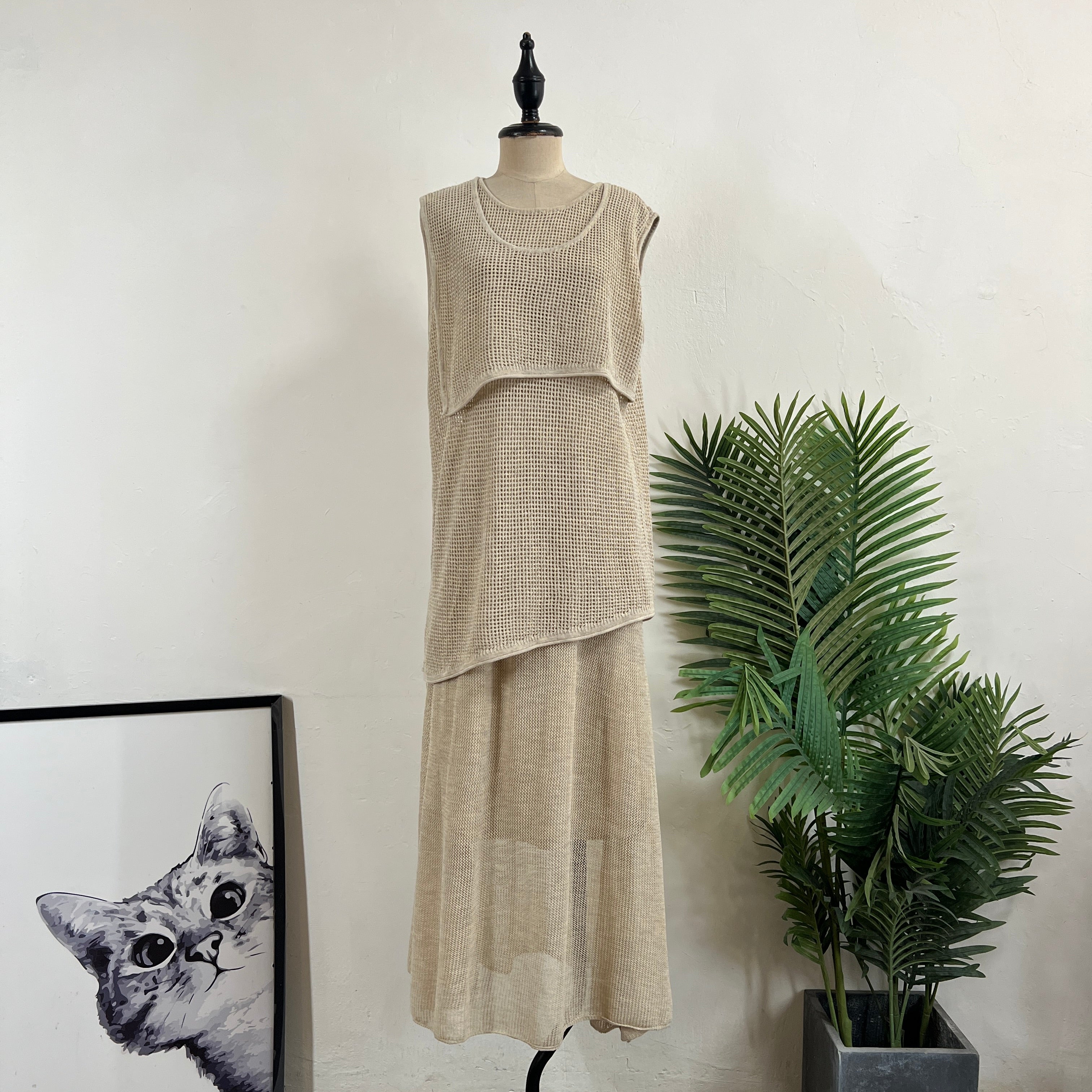 250497 - Top + Skirt Set