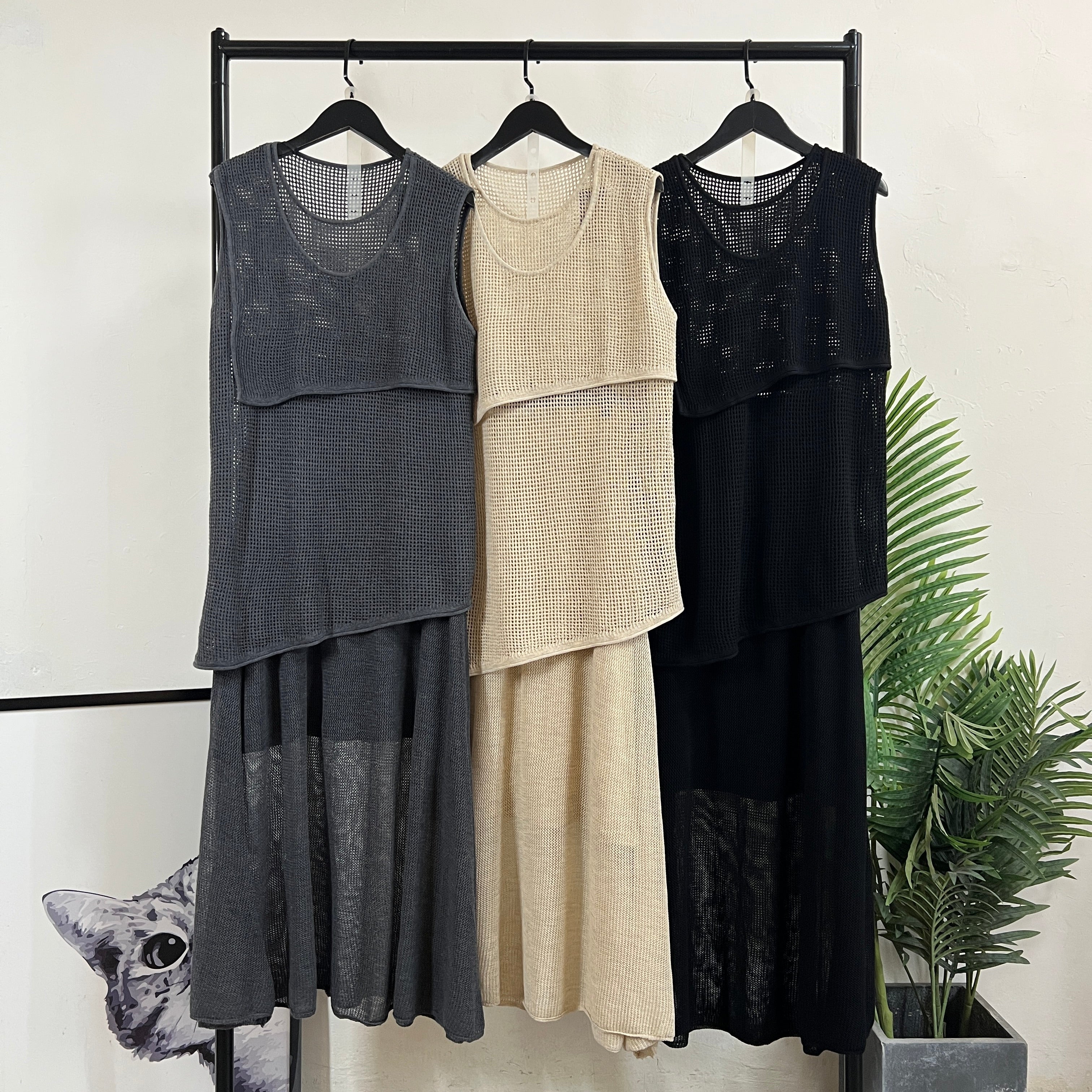250497 - Top + Skirt Set