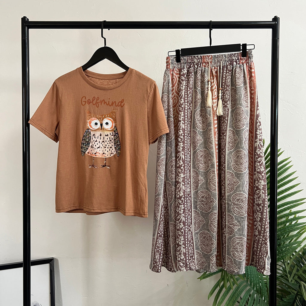 250539 - Top + Skirt Set