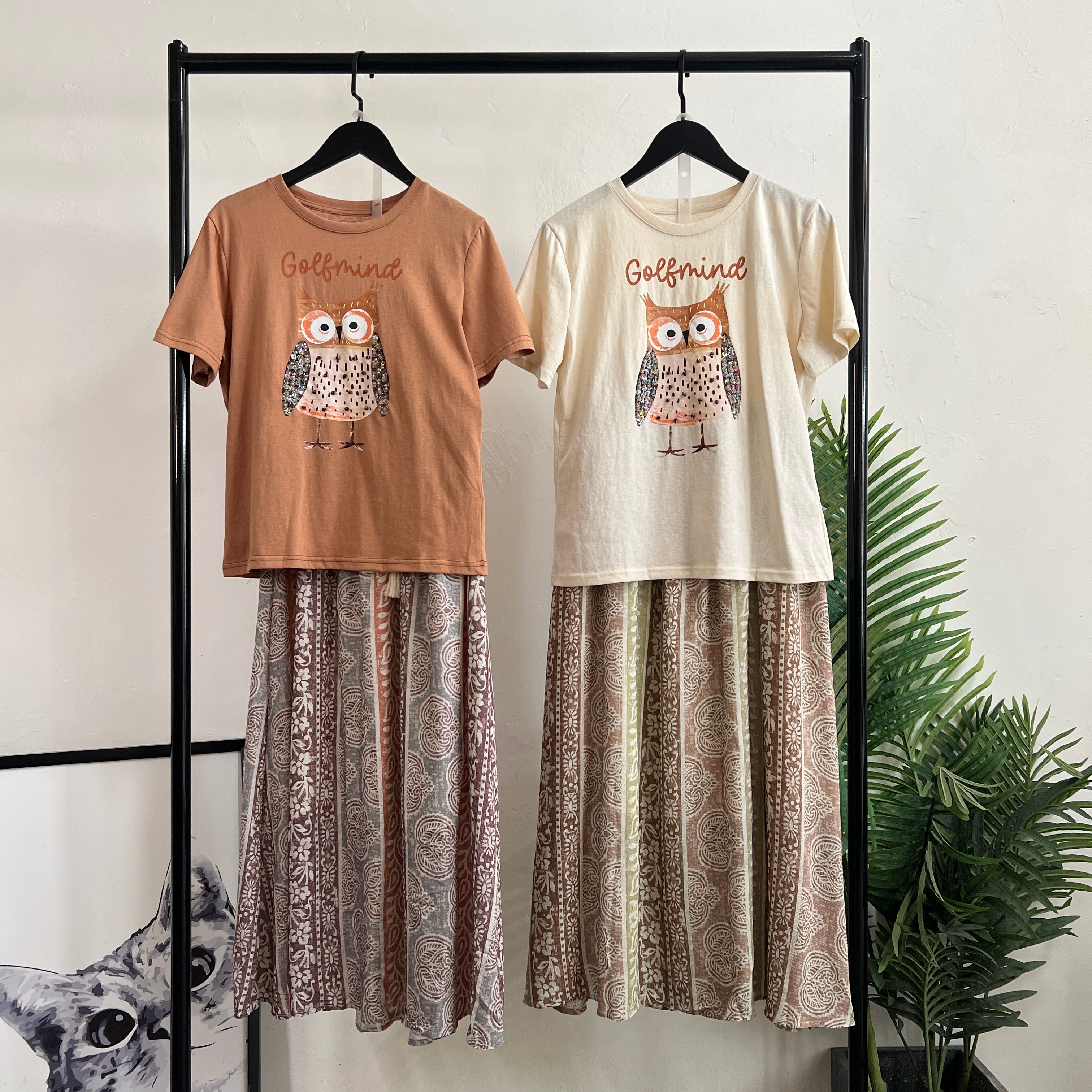 250539 - Top + Skirt Set
