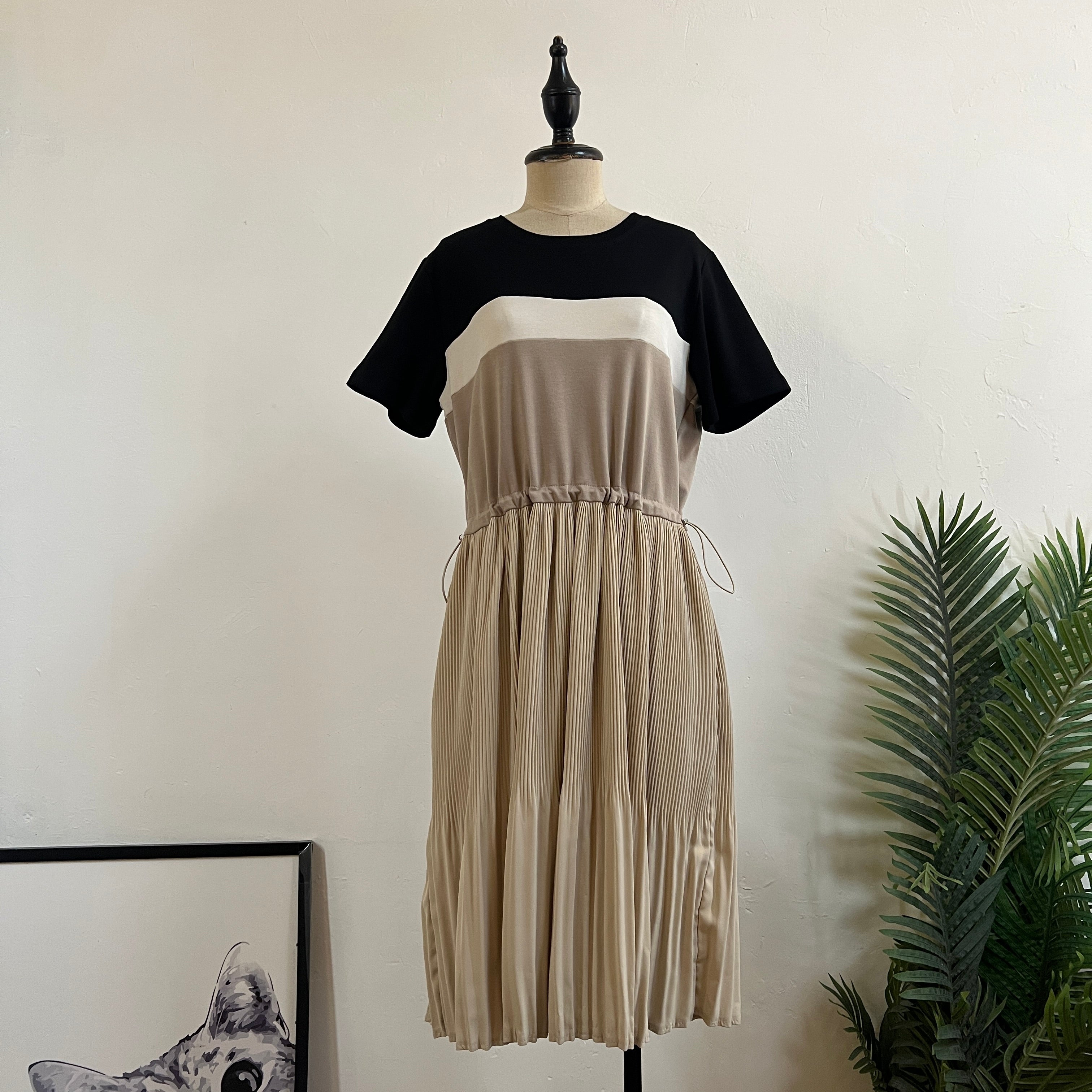 250049 - Pleated Dress (20% Off)