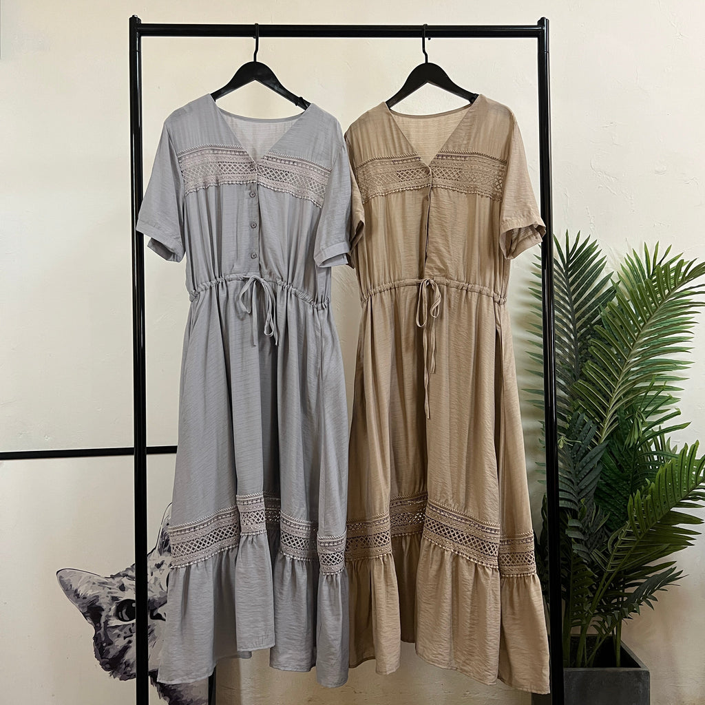 250054 - V Neck Dress