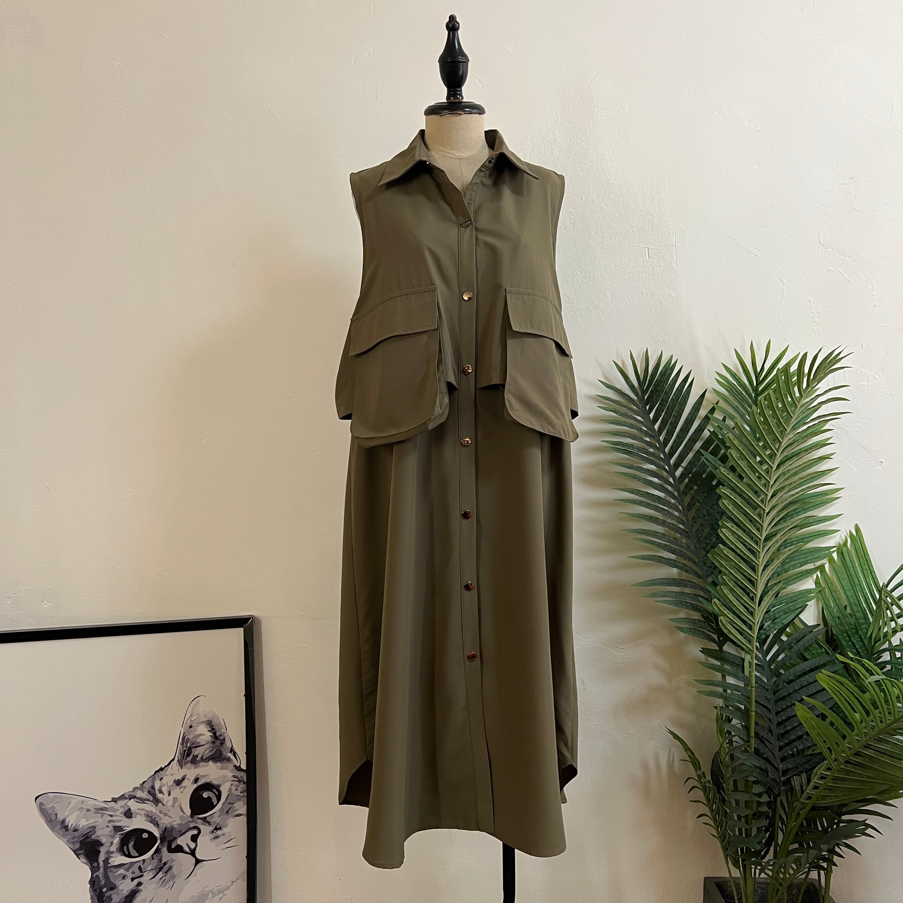 250085 - Vest Jacket (20% Off)