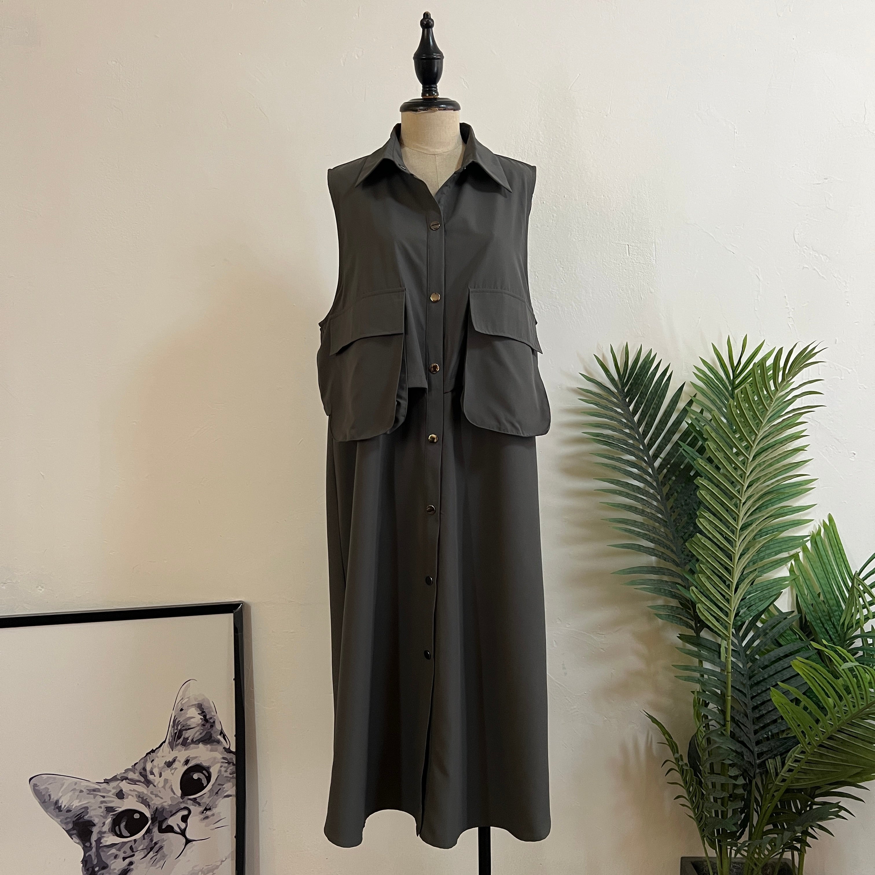 250085 - Vest Jacket (20% Off)